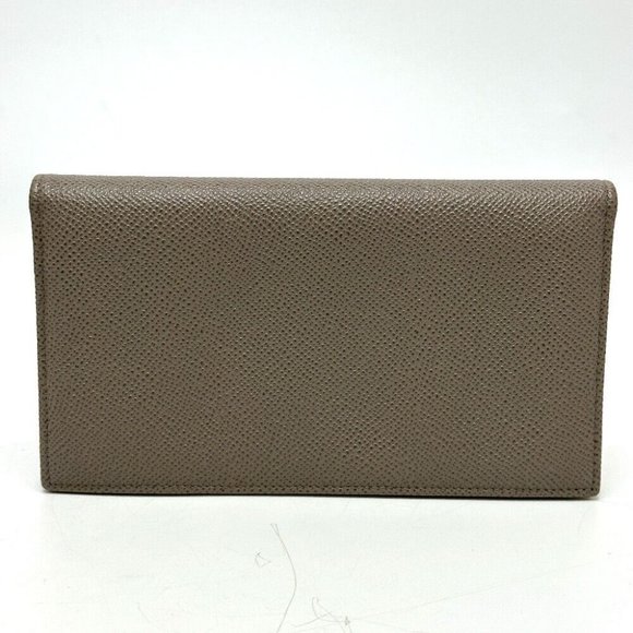 BVLGARI Folded wallet Leather gray - Picture 2 of 10